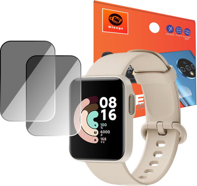 Olonga Screen Guard for Xiaomi Mi Watch Lite smartwatch(Pack of 2)