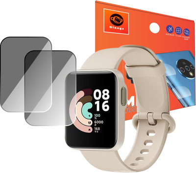 Olonga Screen Guard for Xiaomi Mi Watch Lite smartwatch(Pack of 2)