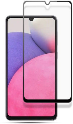 VISHZONE Edge To Edge Tempered Glass for Samsung Galaxy A13 4G, Samsung Galaxy A23 5G, Samsung Galaxy M33 5G, Samsung Galaxy M23 5G(Pack of 1)
