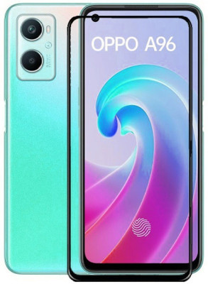 ASMANTIC Tempered Glass Guard for Oppo A96(Pack of 1)