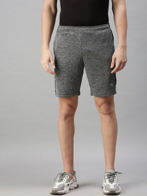 GENX INSSTADRY Solid Men Black Sports Shorts