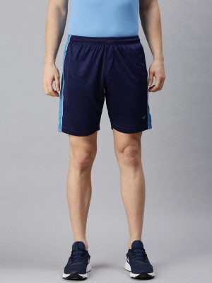 GENX INSSTADRY Solid Men Light Blue Sports Shorts