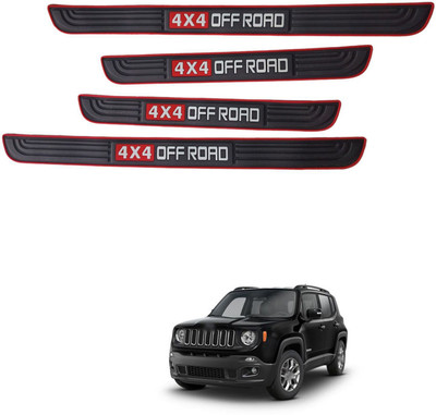 PECUNIA Rubber Car Door Guard(Multicolor, Pack of 4, Hyundai, Universal For Car)