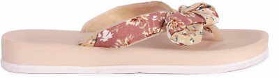 Viash Women Slides(Beige , 3)