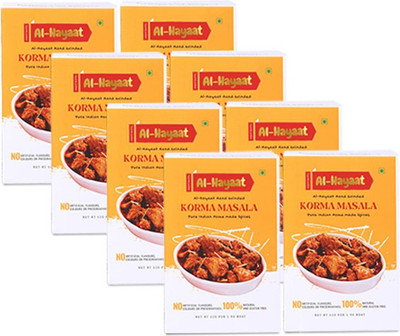 Hayaat KORMA MASALA ( Classic , Hot & Spicy) - Easy to Cook Mix masalas(400)