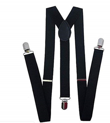 ACCERY Y- Back Suspenders for Men(Black)