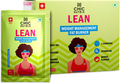 52% OFF on Chicnutrix Lean - Weight Management Fat Burner with Garcinia Cambogia, Green Tea & Carnitine(30 No)