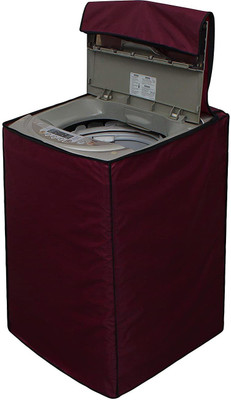 Super Furnishing Top Loading Washing Machine  Cover(Width: 59 cm, Green)