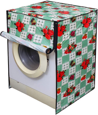 Glassiano Front Loading Washing Machine  Cover(Width: 60.96 cm, Blue, Green)