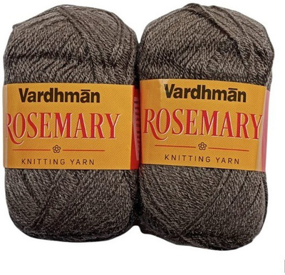 JEFFY Vardhman Rosemary Wool Hand Knitting/Art Craft Soft Yarn, Shade no-42, 200 Gram