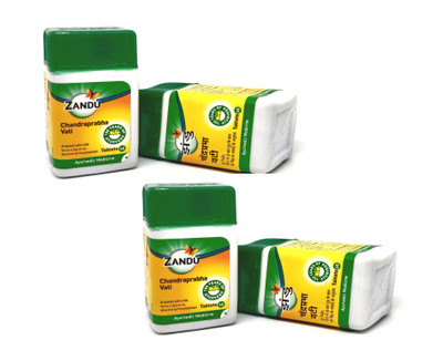ZANDU Chandraprabha Vati Beneficial in Urinary Tract Infection (4x40 tab)(Pack of 4, 40 Tablets)