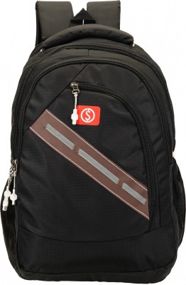 SPANGLE Hi-storage 30 L Black Laptop/Office/Casual/Backpack/School Bag 30 L Laptop Backpack(Black)