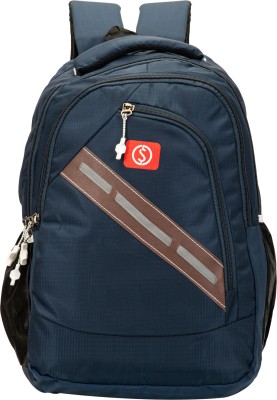 SPANGLE Hi-storage 30 L Navy Blue Laptop/Office/Casual/Backpack/School Bag 30 L Laptop Backpack(Blue)