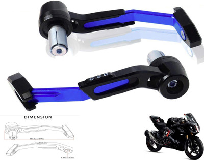 Generox CNC Adjustable Lever Protector Guard For Apache RR 310 Bike Crash Guard(TVS)