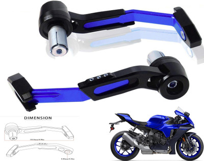 Generox CNC Adjustable Lever Protector Guard For YZF-R1 Bike Crash Guard(Yamaha)