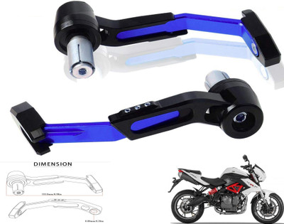 Generox Blue2pcsleverguard2297 Bike Crash Guard(Benelli)