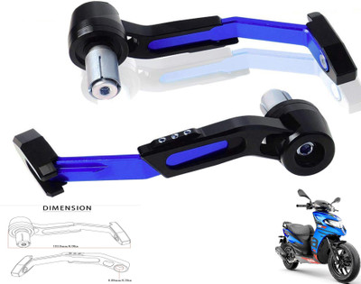 Generox CNC Adjustable Lever Protector Guard For SR 125 Bike Crash Guard(Aprilia)