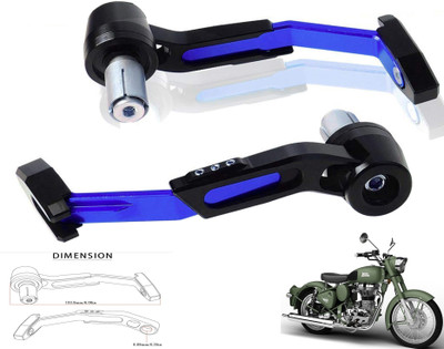 Generox LeverGuardBLUE2449 Bike Crash Guard(Royal Enfield)