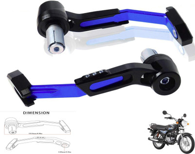Generox CNC Adjustable Lever Protector Guard For CT100 Bike Crash Guard(Bajaj)