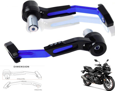 Generox CNC Adjustable Lever Protector Guard For MotoCorp Xtreme 200S Bike Crash Guard(Hero)