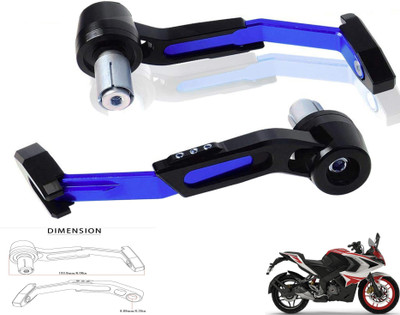 Generox CNC Adjustable Lever Protector Guard For Pulsar RS 200 Bike Crash Guard(Bajaj)