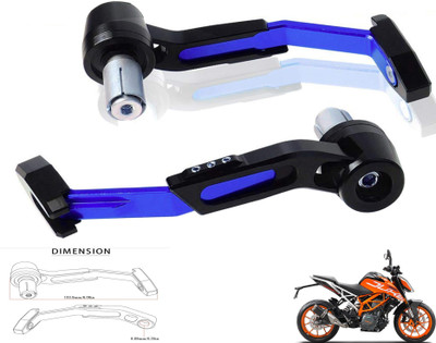 Generox CNC Adjustable Lever Protector Guard For 390 Duke Bike Crash Guard(KTM)