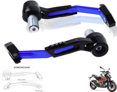 Generox CNC Adjustable Lever Protector Guard For 125 Duke Bike Crash Guard(KTM)