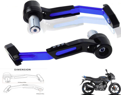 Generox CNC Adjustable Lever Protector Guard For Pulsar 125 Neon Bike Crash Guard(Bajaj)
