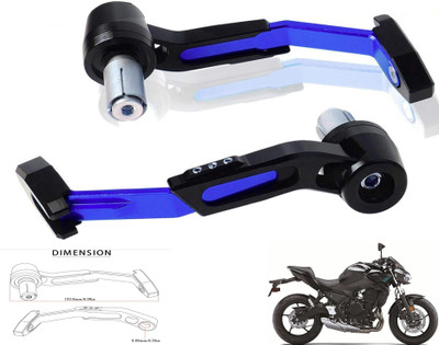 Generox CNC Adjustable Lever Protector Guard For Z650 Bike Crash Guard(Kawasaki)