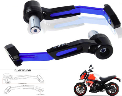 Generox CNC Adjustable Lever Protector Guard For Mojo Bike Crash Guard(Mahindra)