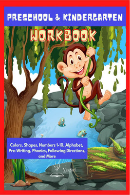 Preschool & Kindergarten Workbook - Early Reading and Writing, Learn, Trace & Practice. The Large Letters of the Alphabet and Numbers 1-10, for Kindergarteners(English, Paperback, Viostef) Preschool & Kindergarten Workbook - Early Reading and Writing, Learn, Trace & Practice. The Large Letters of the Alphabet and Numbers 1-10, for Kindergarteners(English, Paperback, Viostef)