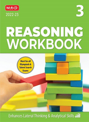 Olympiad Reasoning Workbook Class 3 - Enhances Lateral Thinking & Analytical Skills, Best Reasoning Workbook For Olympiad & Talent Search Exam(Paperback, PALLAVI AGGRAWAL)
