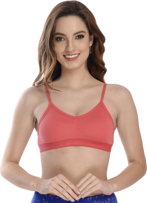 aamarsh Women Cami Bra Non Padded Bra(Orange)