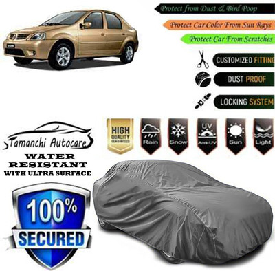 Tamanchi Autocare Car Cover For Mahindra Renault Logan(Grey)