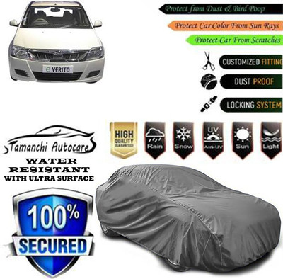 Tamanchi Autocare Car Cover For Mahindra E Verito D6 Electric(Grey)