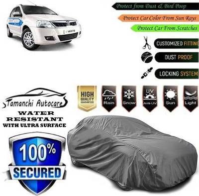 Tamanchi Autocare Car Cover For Mahindra E Verito D2 Electric(Grey)