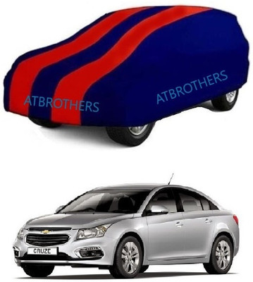 ATBROTHERS Car Cover For Chevrolet Cruze (Without Mirror Pockets)(Blue, Red)