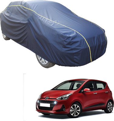 SS Zeeber Car Cover For Hyundai i10 Sportz 1.1L LPG (Without Mirror Pockets)(Blue)