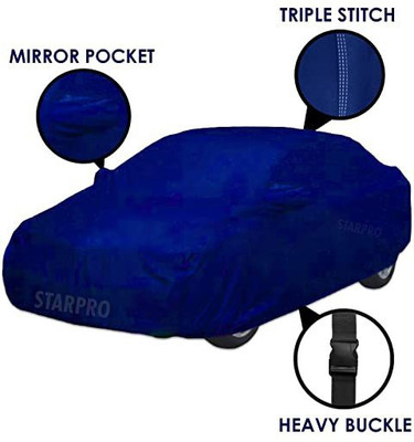 CAVS Car Cover For Maruti Suzuki S-Cross (With Mirror Pockets)(Blue)