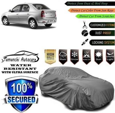 Tamanchi Autocare Car Cover For Mahindra Logan 1.5 DCI DLE(Grey)