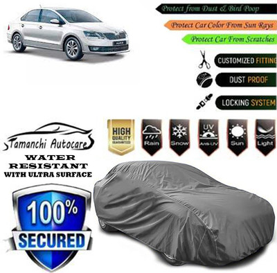 Tamanchi Autocare Car Cover For Skoda Rapid(Grey)
