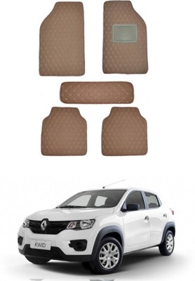 RKPSP Leatherite Standard Mat For  Renault Kwid(Brown)