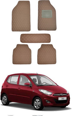 RKPSP Leatherite Standard Mat For  Hyundai i10(Brown)