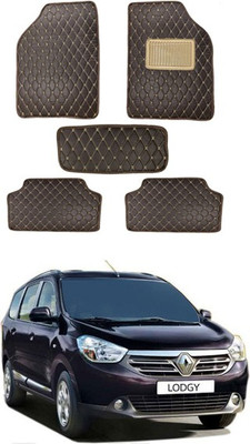 RKPSP Leatherite Standard Mat For  Renault Lodgy(Brown)