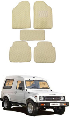 RKPSP Leatherite Standard Mat For  Maruti Suzuki Gypsy(Beige)