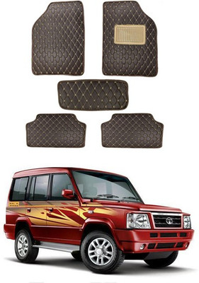 RKPSP Leatherite Standard Mat For  Tata Sumo(Brown)
