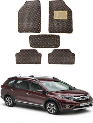 RKPSP Leatherite Standard Mat For  Honda BRV(Brown)