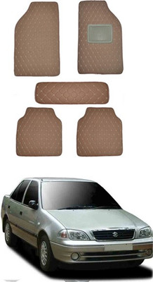 RKPSP Leatherite Standard Mat For  Maruti Suzuki Esteem(Brown)