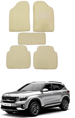 RKPSP Leatherite Standard Mat For  Kia Seltos(Beige)