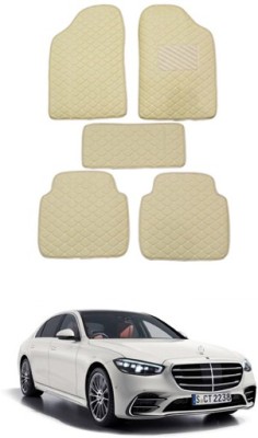 RKPSP Leatherite Standard Mat For  Mercedes Benz Universal For Car(Beige)